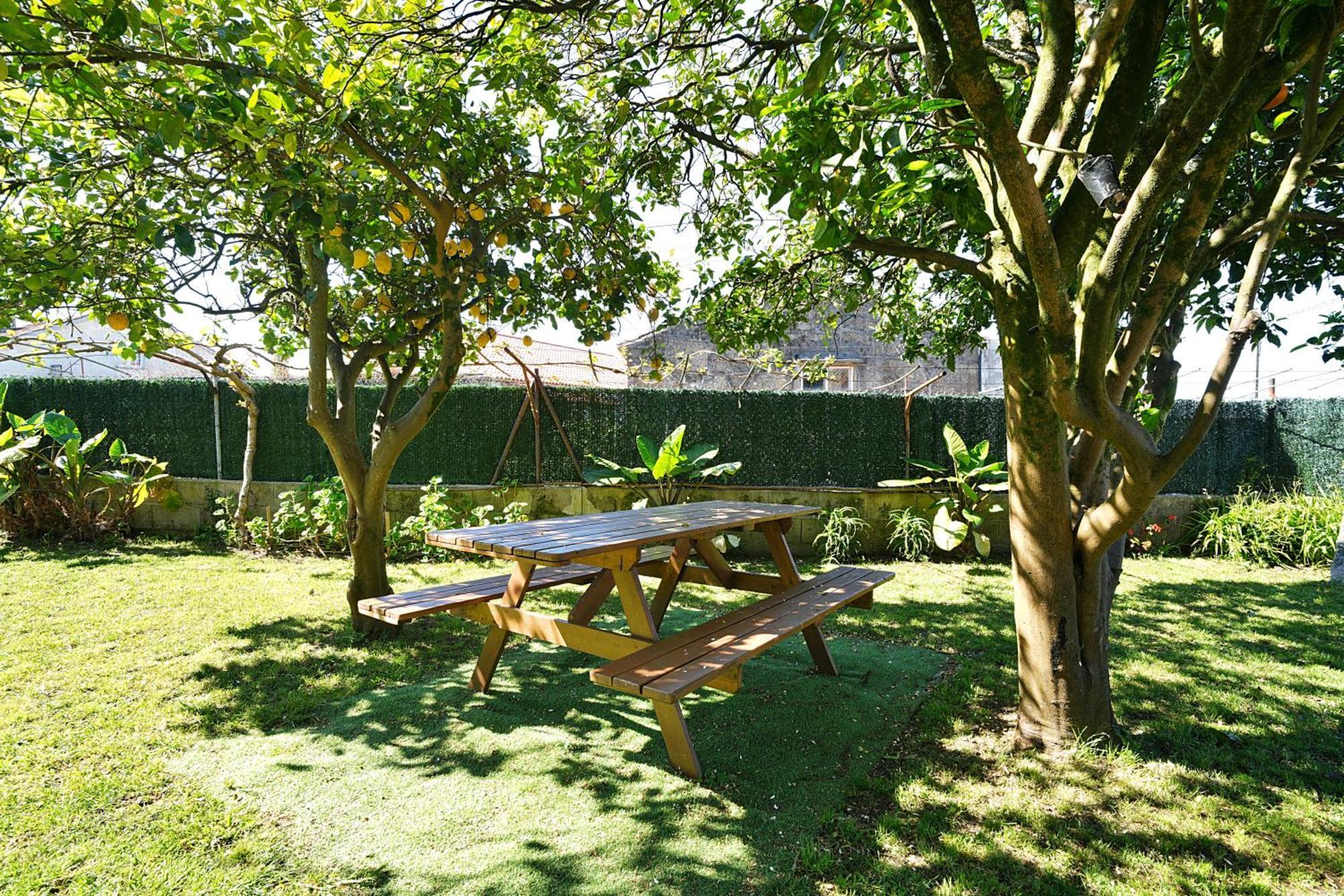 Casa Con Jardin En Vilanova De Arousa Pontevedra Extérieur photo