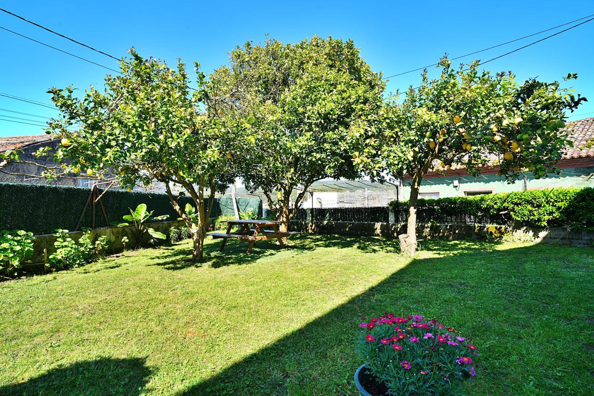 Casa Con Jardin En Vilanova De Arousa Pontevedra Extérieur photo