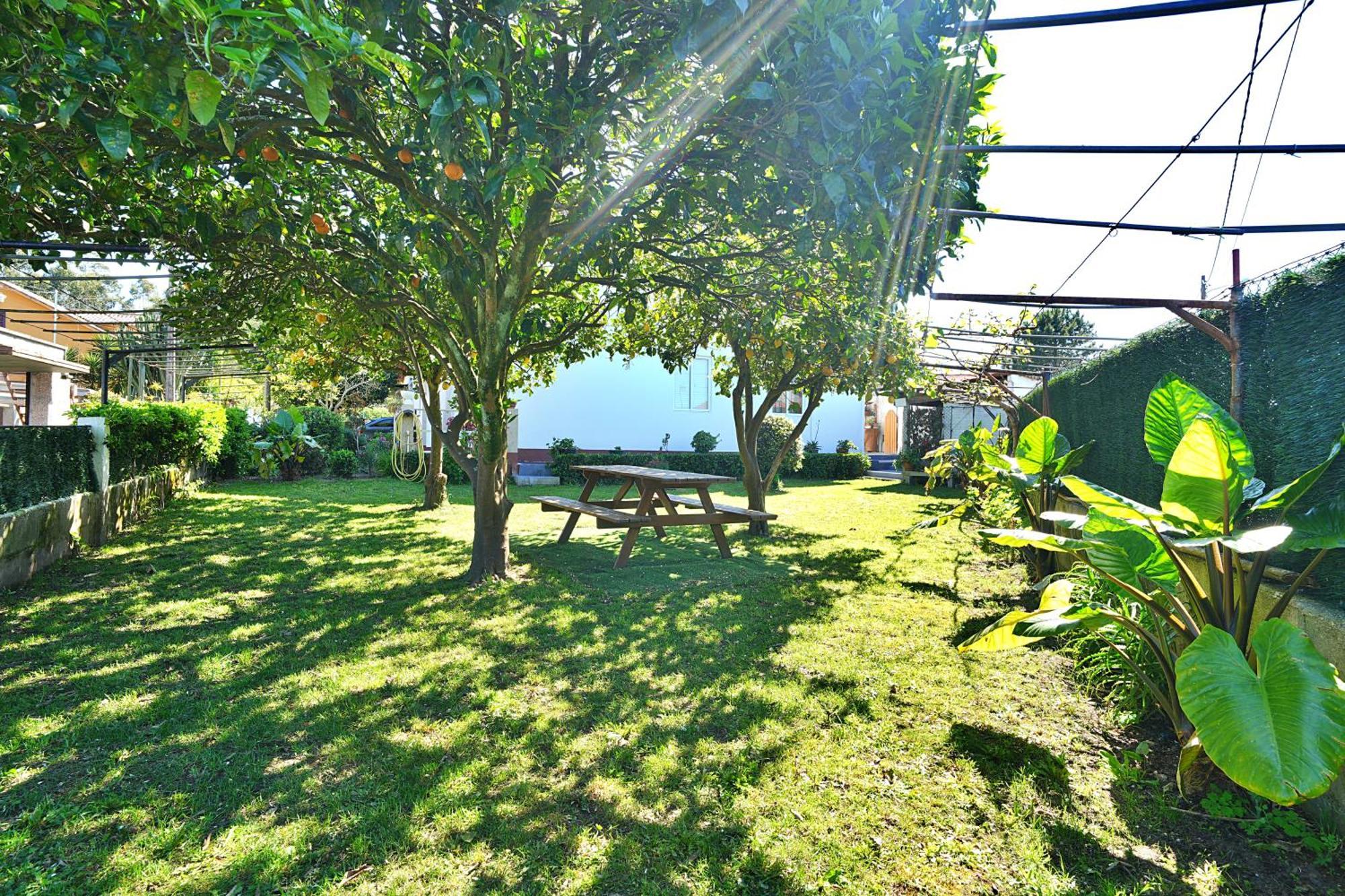 Casa Con Jardin En Vilanova De Arousa Pontevedra Extérieur photo